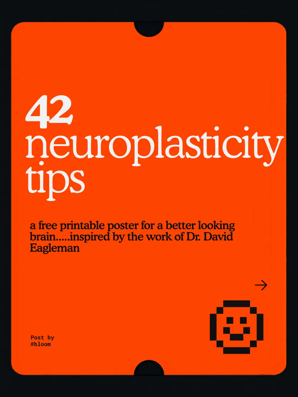 42 neuroplasticity tips inspired by Dr. David Eagleman